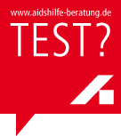 Test? Logo in verschiedenen Farben