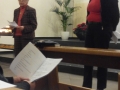 Frau Dr. Pöppel und Bianca Schröder